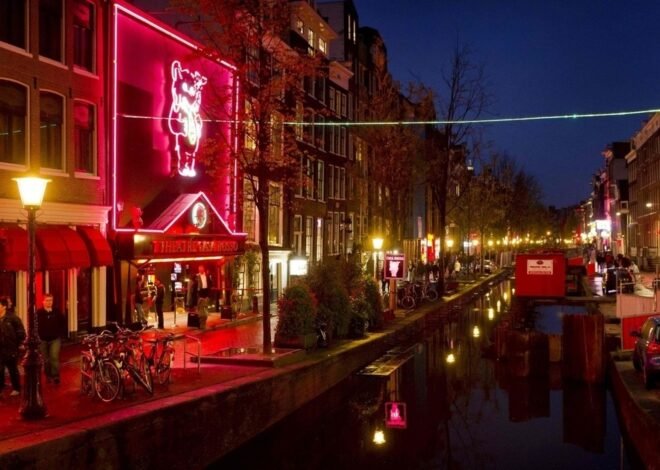 The Dutch capital announced a plan to relocate the `red light district`